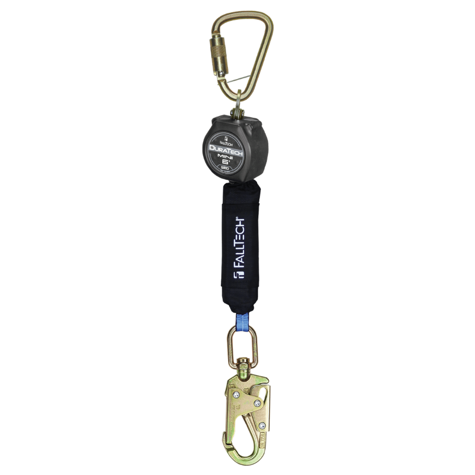 6' DuraTech Mini Class 1 Personal SRL-P with Steel Swivel Snap Hook – 72706SB2 – FallTech
