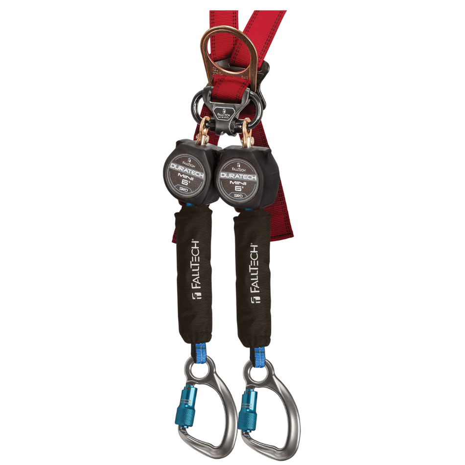 6' DuraTech Mini Class 1 Personal SRL-P with Aluminum Carabiners – 72706TB6 – FallTech
