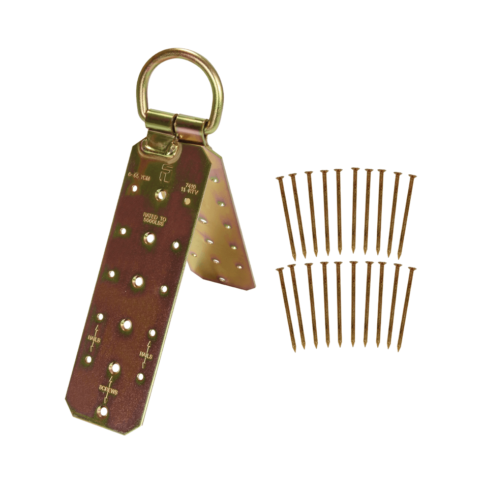 Hinged Reusable Wood Roof Anchor – 7410 – FallTech