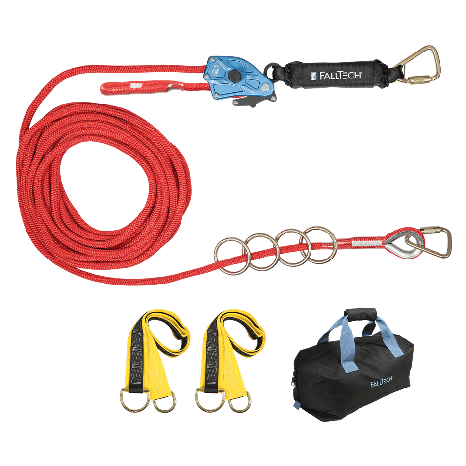 100' 4-Person Temporary Rope HLL System – 772100 – FallTech