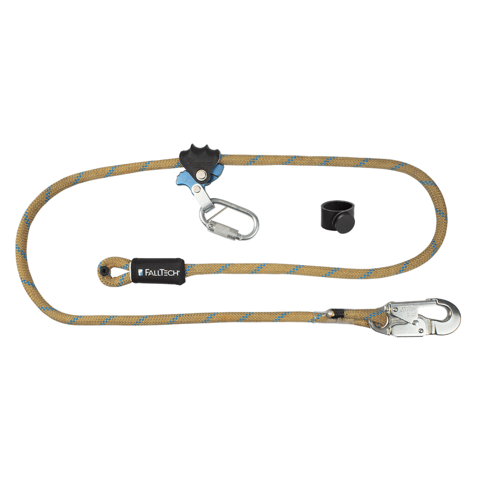 APEX Pro Adjustable Wood Pole Fall Restrict Device, Secondary Rope Positioning Lanyard – 8180SR – FallTech