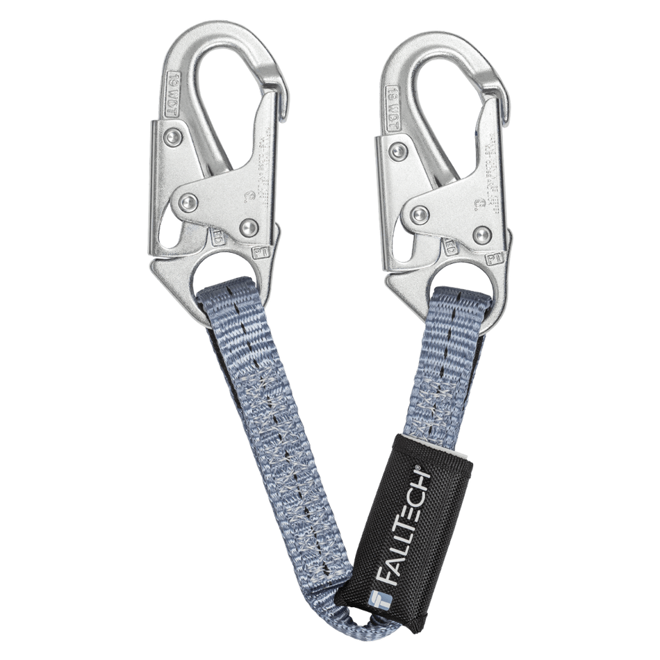 2' Web Restraint Lanyard, Fixed-Length with Steel Snap Hooks – 820324 – FallTech