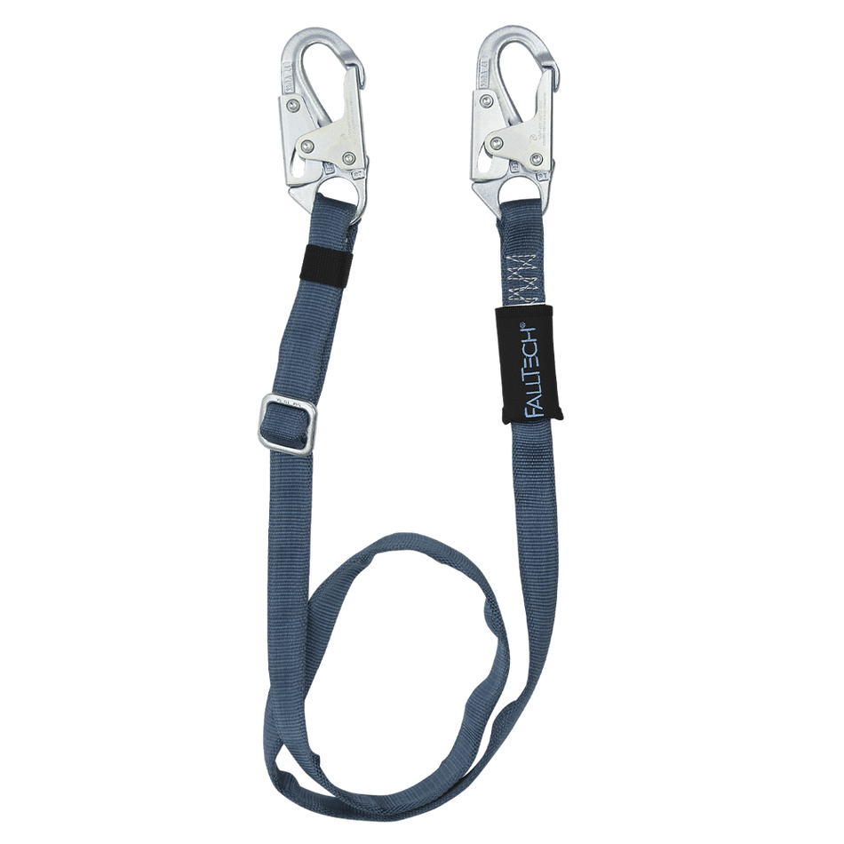 6'–10' Adjustable Length Restraint Lanyard with Steel Snap Hooks – 820910 – FallTech
