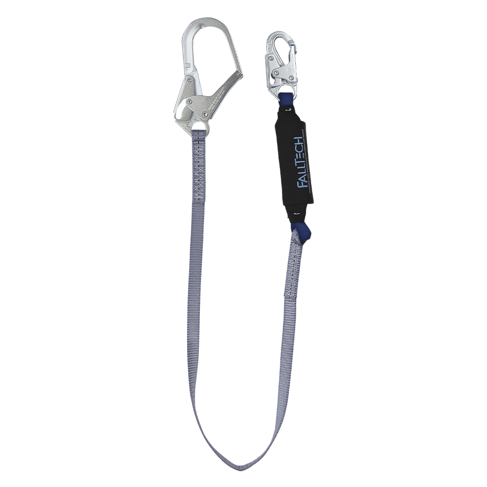 6' ViewPack Energy Absorbing Lanyard with Steel Connectors – 82563 – FallTech