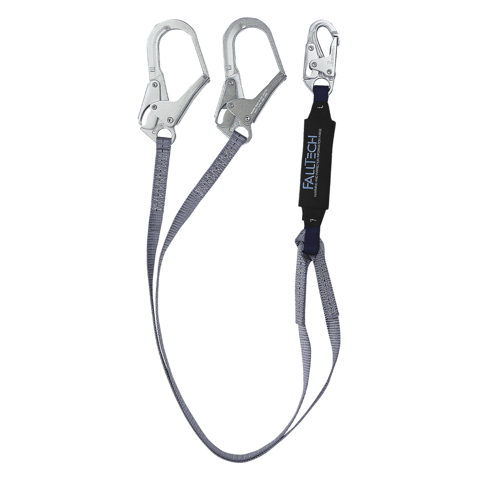 6' ViewPack Energy Absorbing Lanyard, Double-Leg – 826073 – FallTech