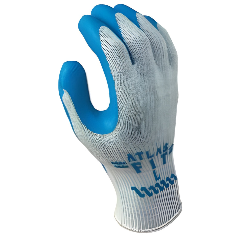 ATLAS® 300 Latex Coated Fingertips/Palm Gloves 4-Case Bundle - 12/Pack (48 Pairs Total) – SHOWA