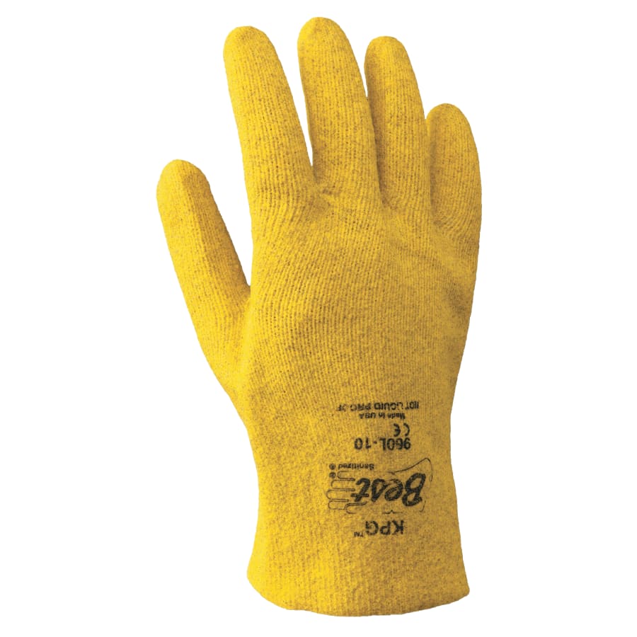 KPG® PVC Coated Gloves, Yellow - 3 Case Bundle, 12 Per Pack (36 Total) – SHOWA®