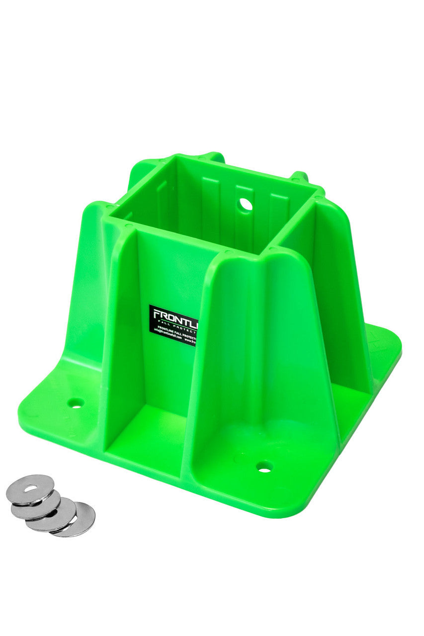 Safety Guardrail Boot Base with Hardware – GPB200 – Frontline