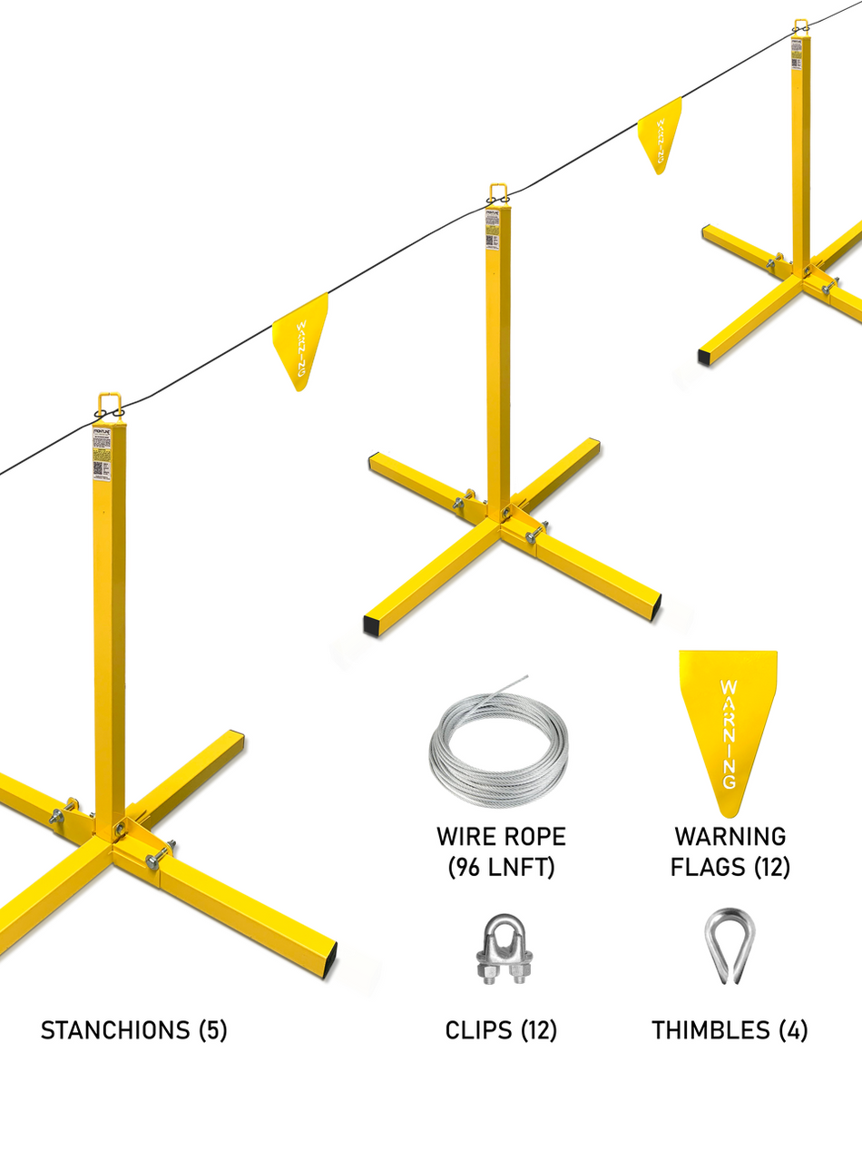 96' Warning Line System Kit - WLS16 - Frontline