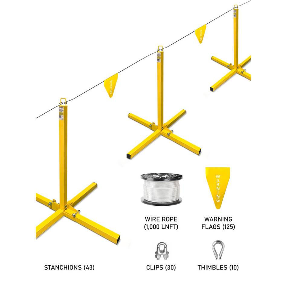 1000' Warning Line System Kit - WLS16 - Frontline