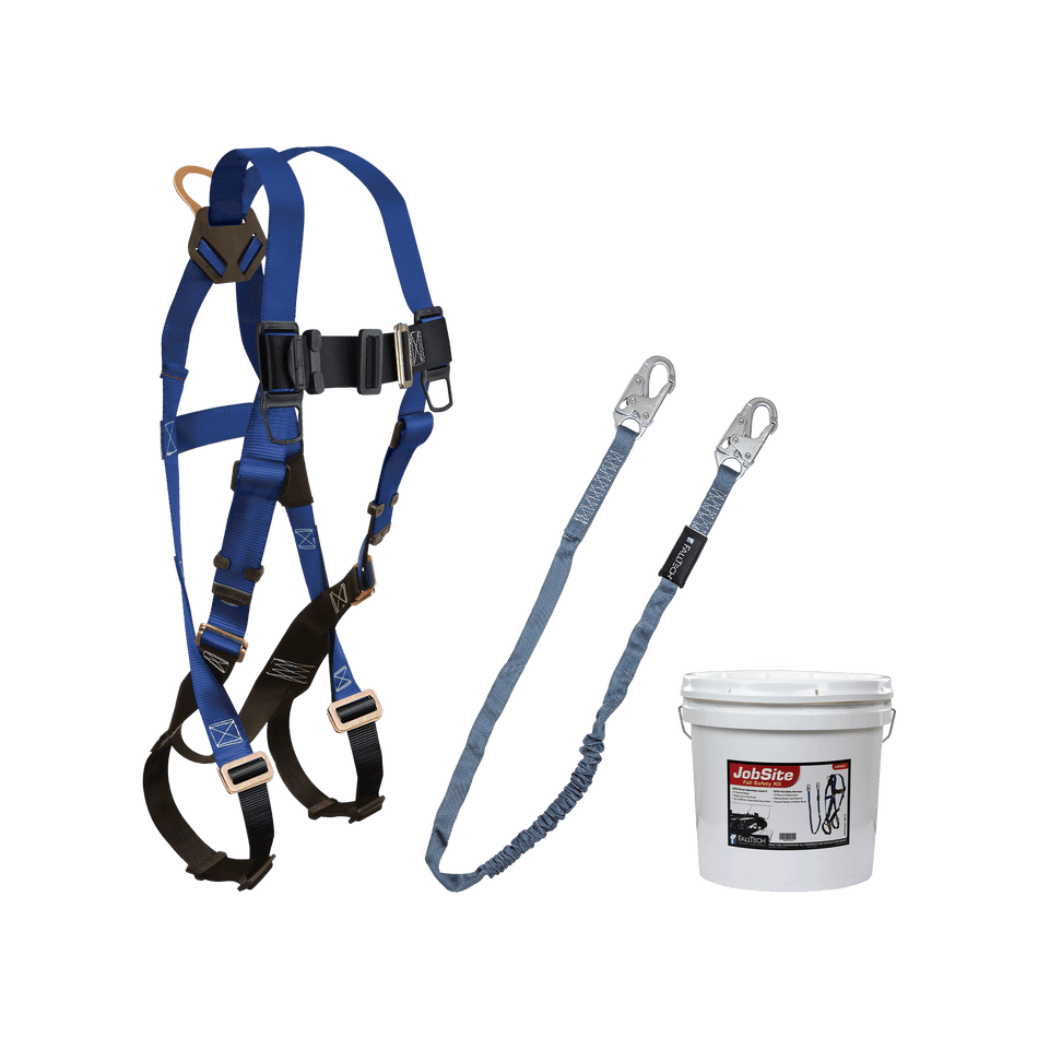 Harness and Lanyard 2-pc Mini Bucket Kit – 9500Z – FallTech