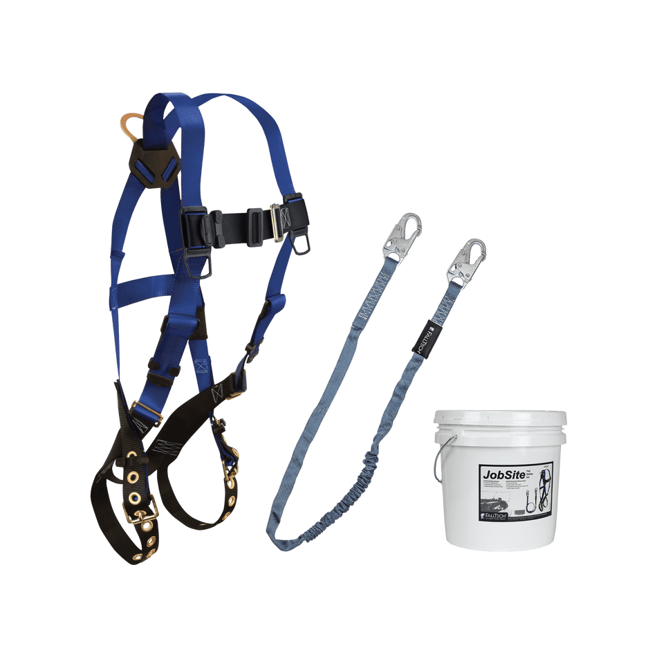 Harness and Lanyard 2-pc Mini Bucket Kit – 9505Z – FallTech