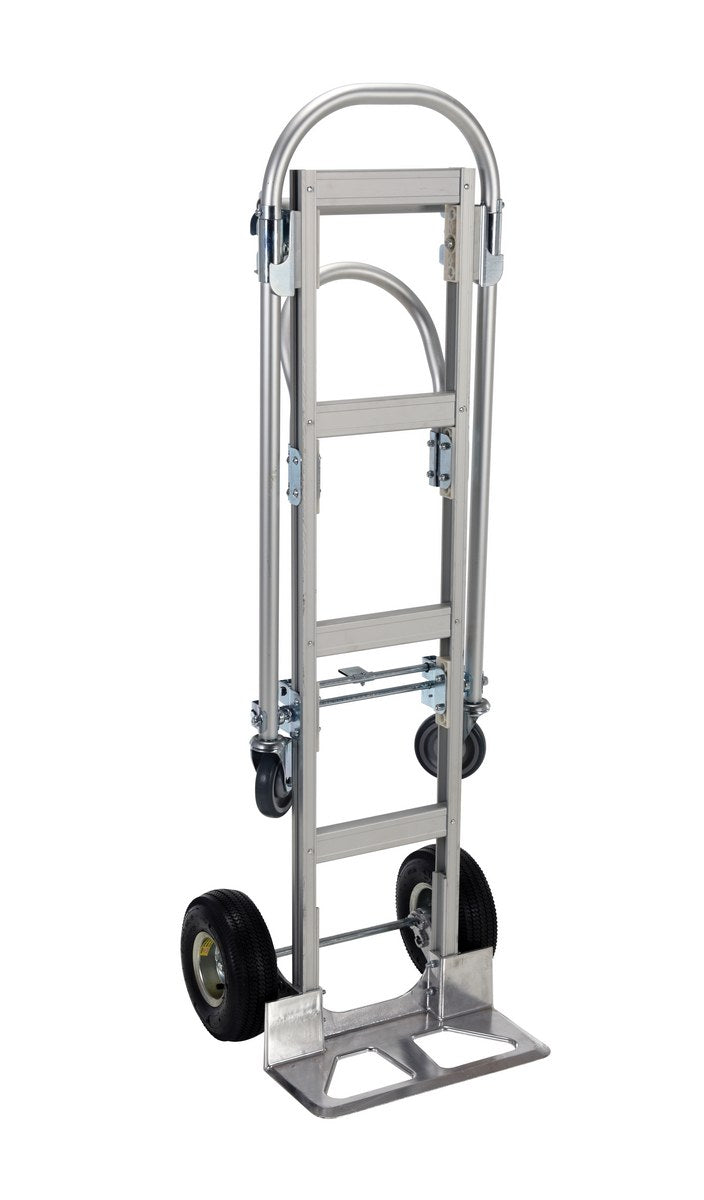 500 Lb. Aluminum 2 in 1 Convertible Hand Truck – ALUM-CONV-B – Vestil