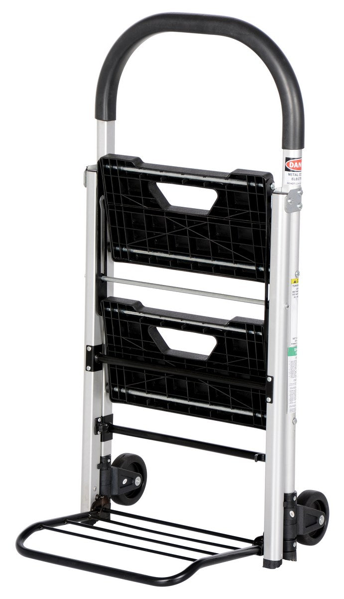 Ladder Cart - Aluminum - 2 Step - Vestil