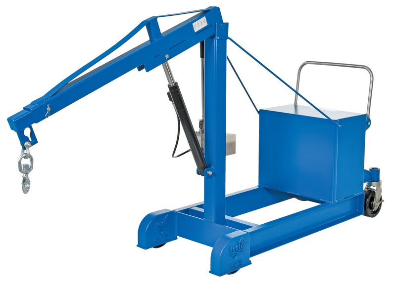 Counter Balanced Floor Crane - 500 lbs Capacity - CBFC-500 - Vestil
