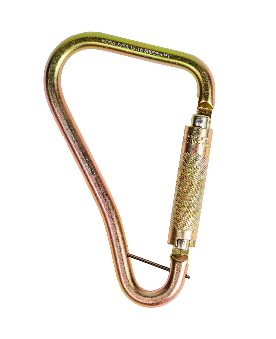 Large Steel Quarter Turn-Locking Carabiner Hook - CSQ120 - Frontline