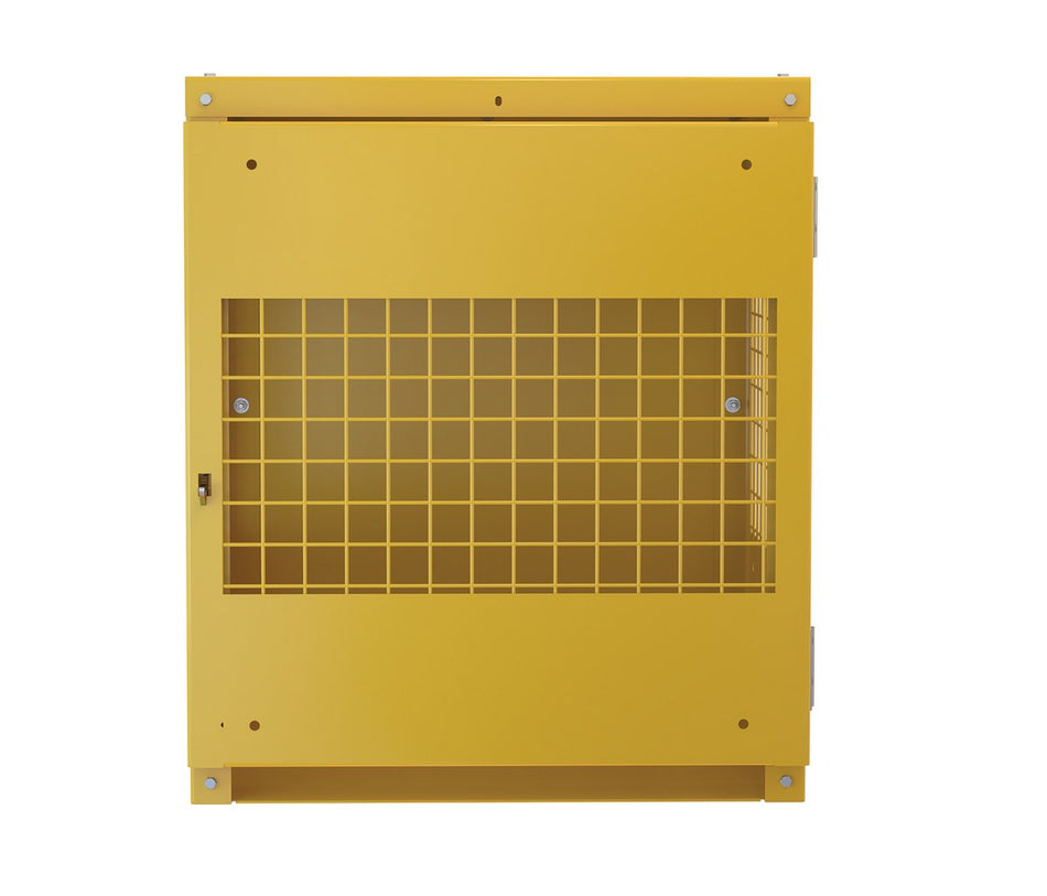 Steel Knockdown Vertical Cylinder Cabinet – 4 Cylinder Capacity – CYL-V-4-KD – Vestil