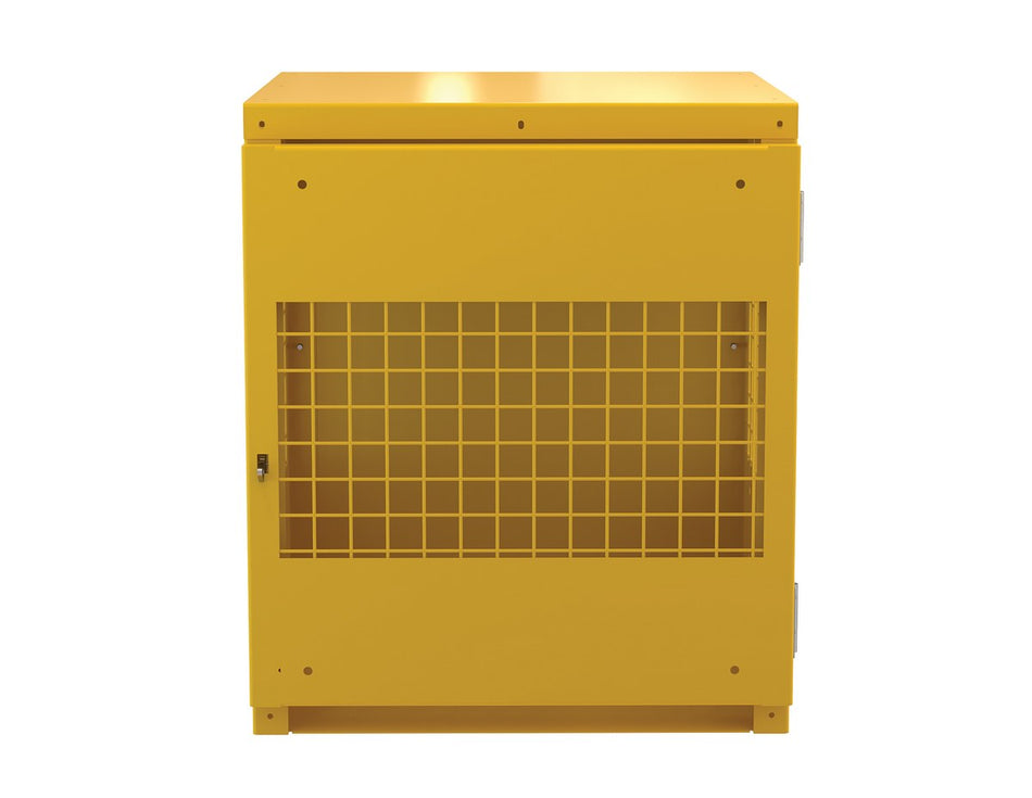 Steel Vertical Cylinder Cabinet – 4 Cylinder Capacity – CYL-V-4 – Vestil