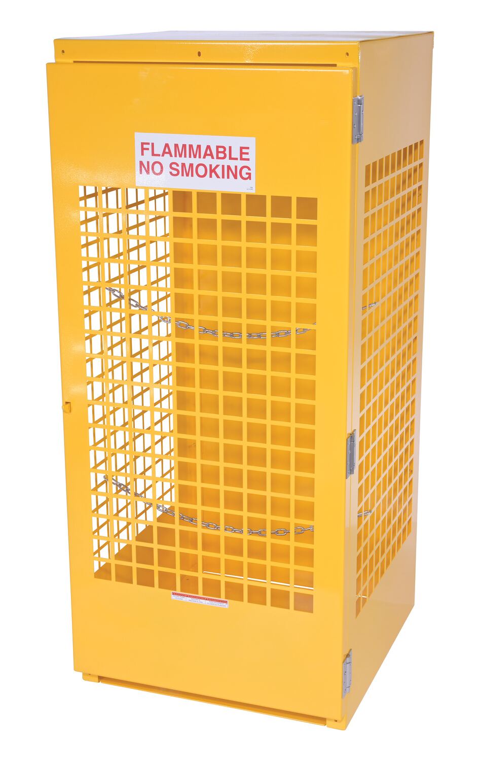 Steel Vertical Cylinder Cabinet – 5 to 10 Cylinder Capacity – CYL-V-510 – Vestil