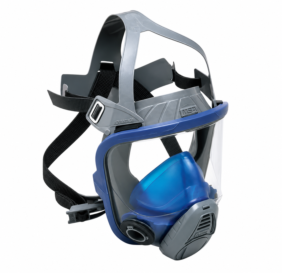 Advantage 3200 Full-Face Respirator, Euro Harness - MSA