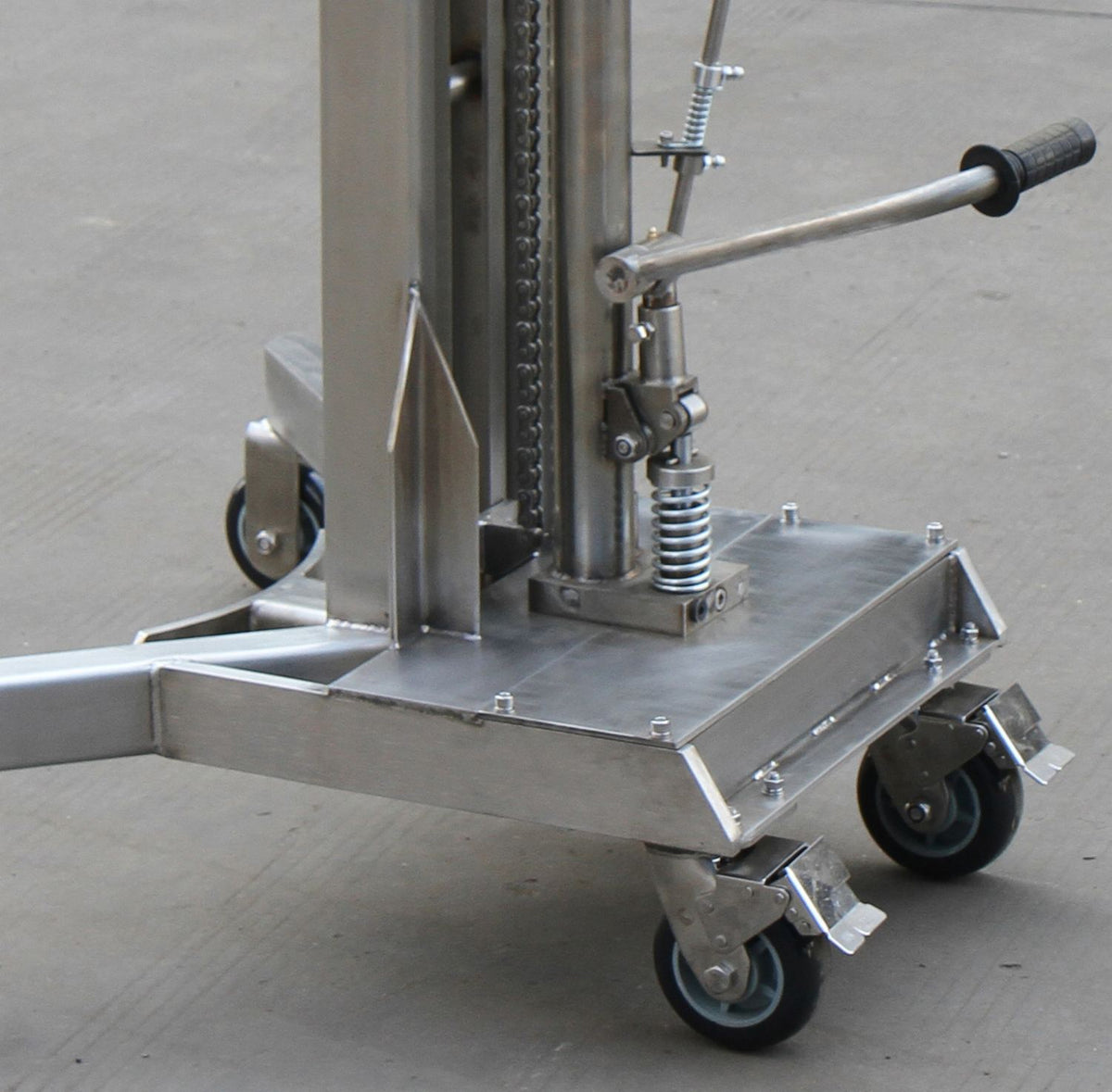 800 Lb. Stainless Steel Drum Lifter/Transporter – DRUM-LT-SS – Vestil ...