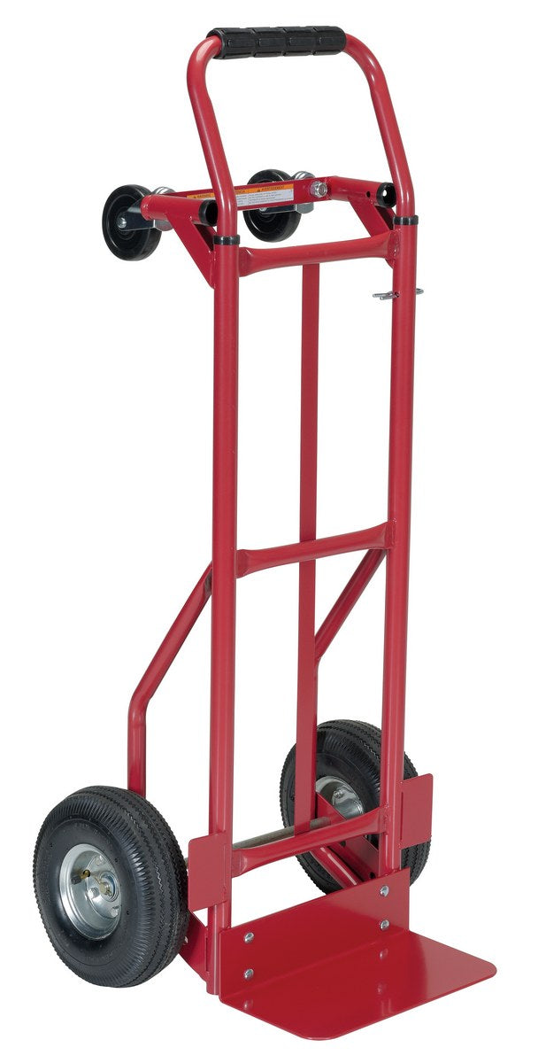 500 Lb. Steel Convertible Hand Truck with Pneumatic Wheels – DSHT-500-PN – Vestil