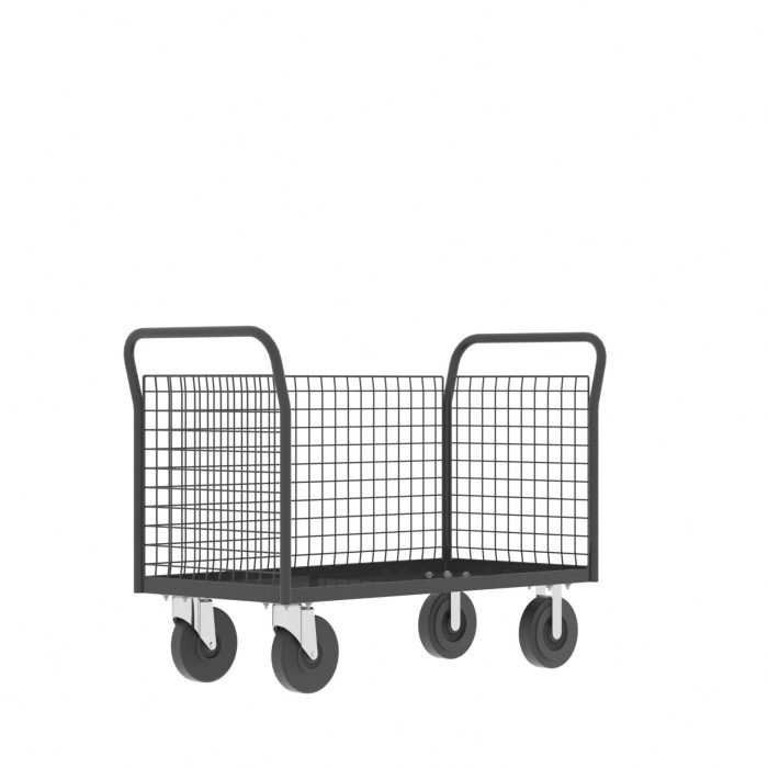 Platform Cage Cart - 3-Sided - Ultra Heavy Duty - Valley Craft