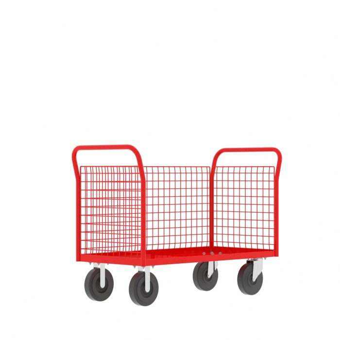 Platform Cage Cart - 3-Sided - Ultra Heavy Duty - Valley Craft