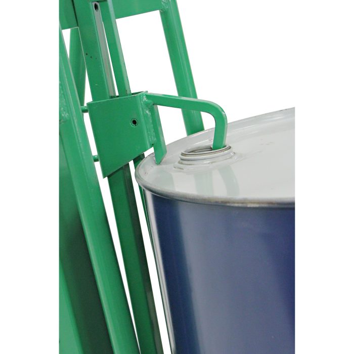 Drum Hand Truck - Locking Cover Chime Hook - Steel - 2-Wheel - Ultra-Heavy Duty - Valley Craft