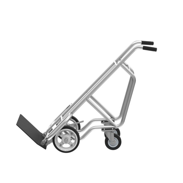Commercial Hand Truck Aluminum 4Wheel Deluxe UltraHeavy Duty