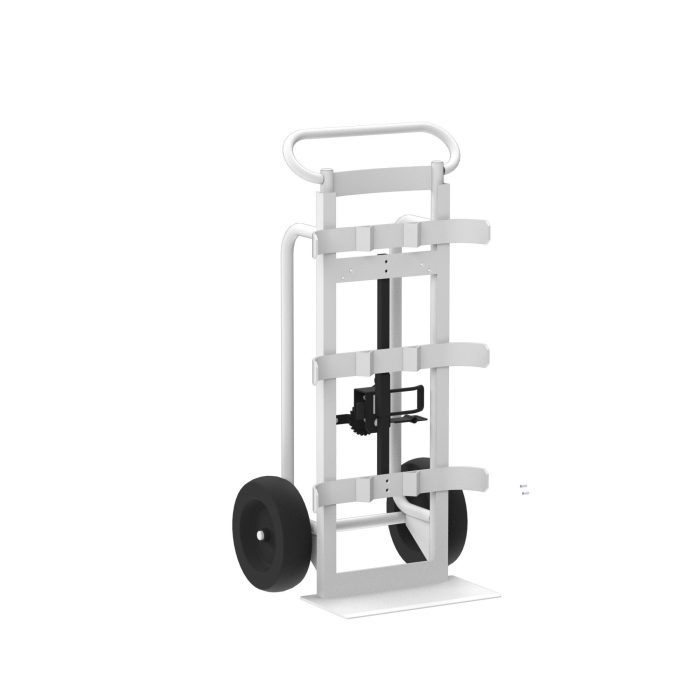 Cylinder Hand Truck - Double Cylinder - Aluminum - Ultra-Heavy Duty - Valley Craft