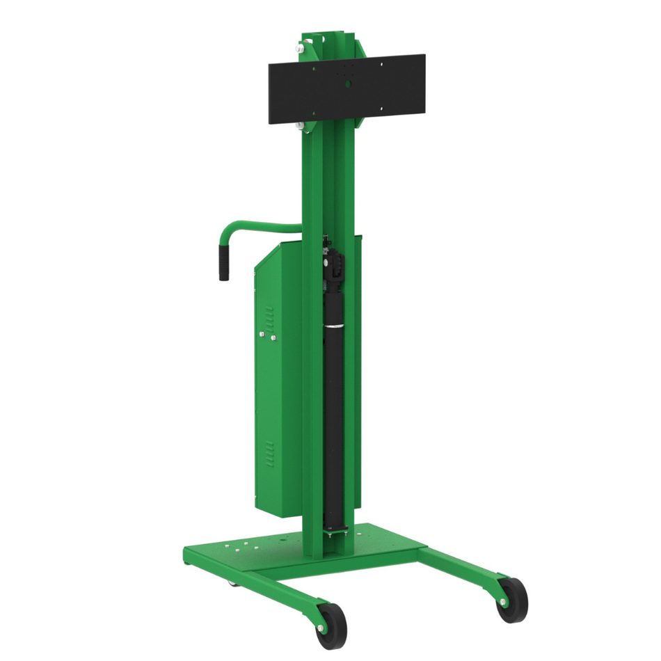 Semi-Powered Universal Lift & Stacker - Straddle - 90" Height - Ultra-Heavy Duty - Valley Craft