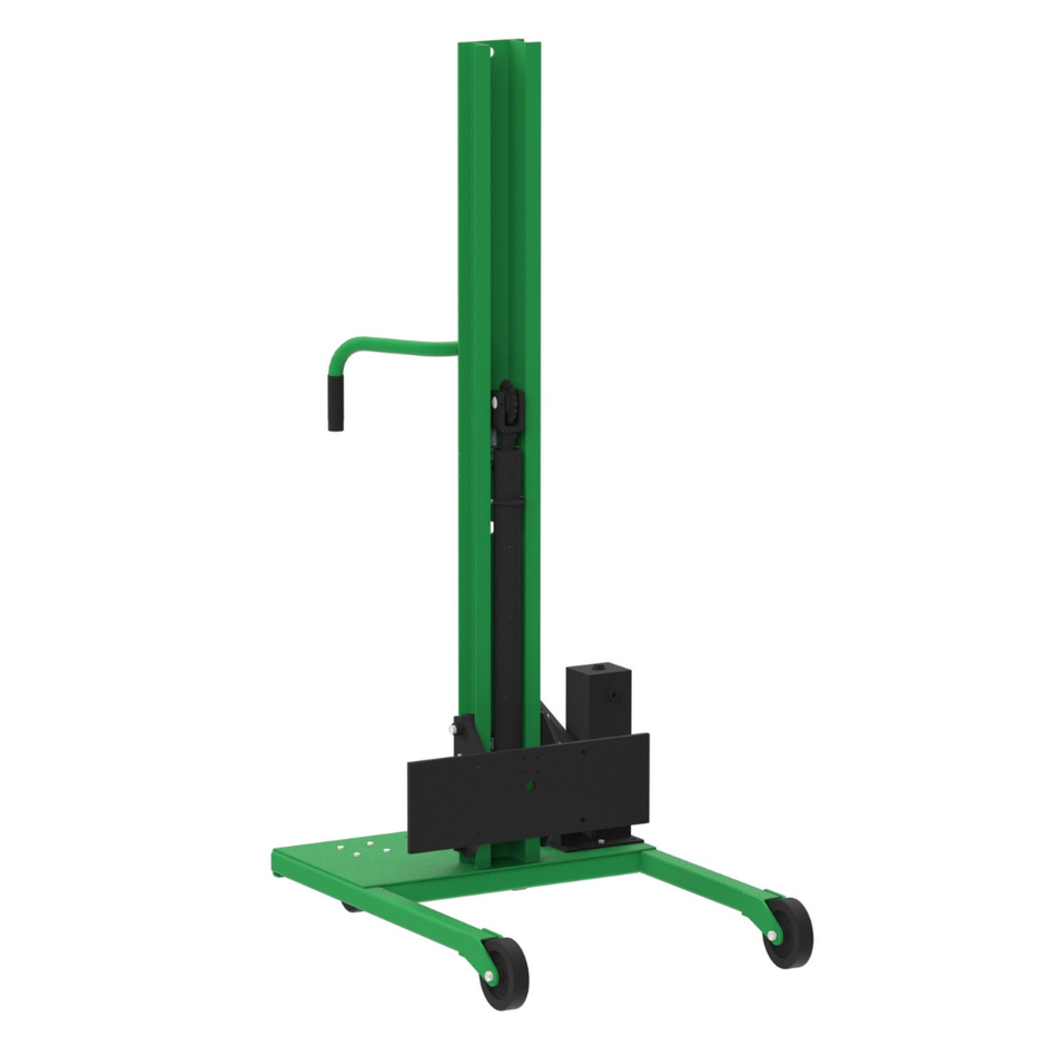 Manual Universal Lift & Stacker - Straddle - 90" Height - Ultra-Heavy Duty - Valley Craft