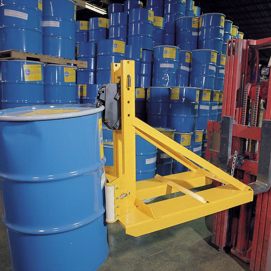 Steel Fork Mounted Drum Lifter – 1 Drum – 1,500 Lb. Capacity – FMDL-1500 – Vestil