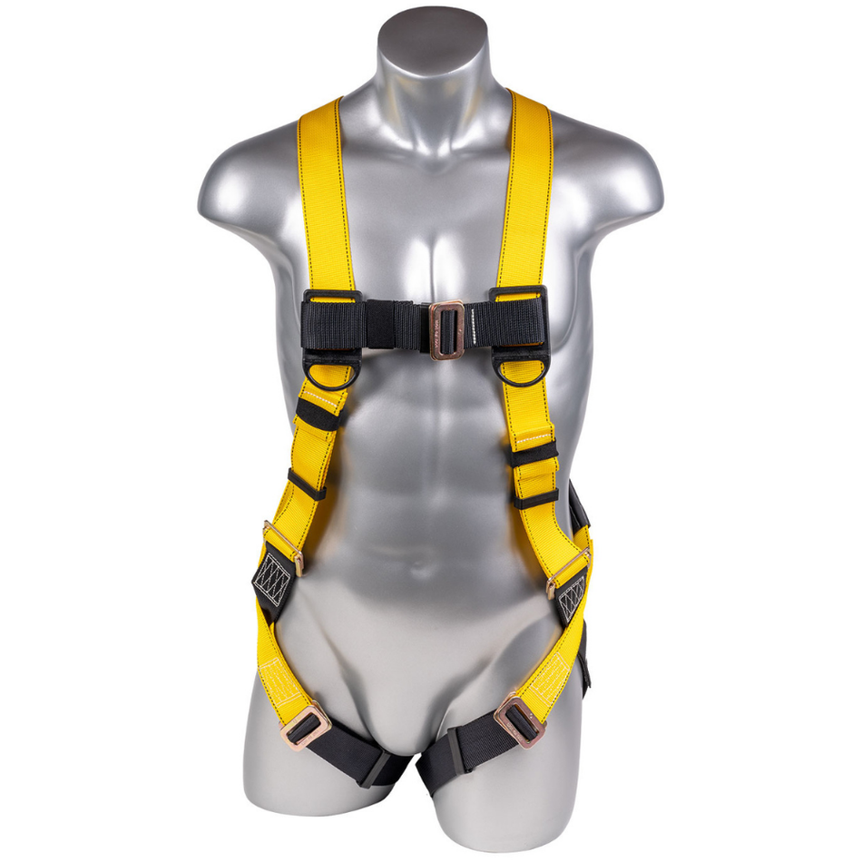 Safety Harness, 5pt, Mating Buckle Legs, Dorsal D-Ring - Palmer Safety