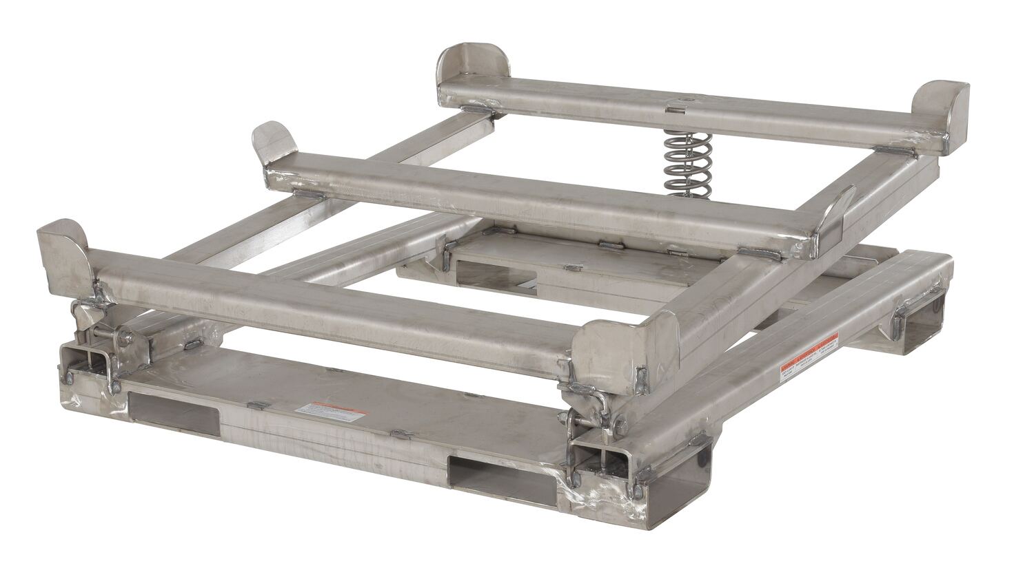 4400 Lb. Stainless Steel Intermediate Bulk Container Tilt Stand with F ...