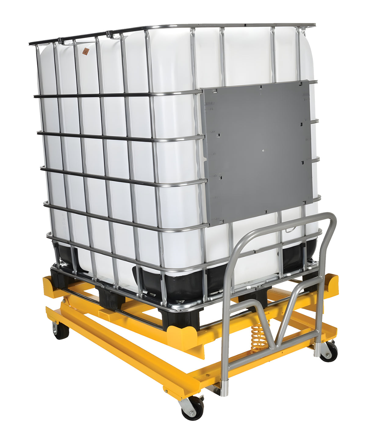 4,400 lb Steel Intermediate Bulk Container Tilting Cart – IBC-TLT – Ve ...
