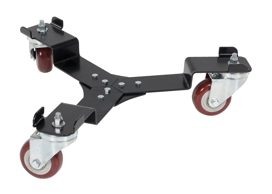 200 Lb. Steel Keg Transport Skate – KT-S-16-200-BK – Vestil