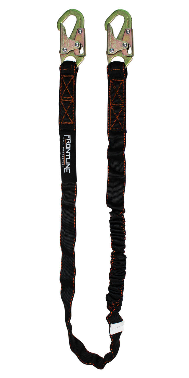 Combat™ 6' Single Leg Snaphook Lanyard with Internal Shock Absorber – LIS61S – Frontline