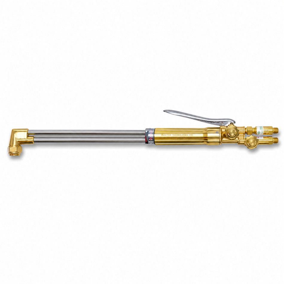 V-Style Hand Cutting Torch, 21 in Length, 12 in Cutting Capacity, 90° Head Angle - Uniweld