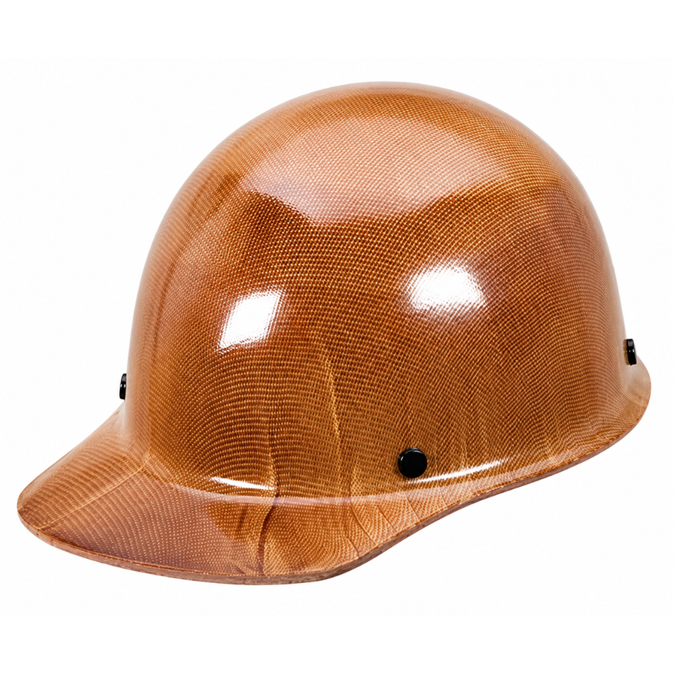 Skullgard Hard Hat Cap Style with Swing Ratchet Suspension, Natural Tan, Standard Size - MSA