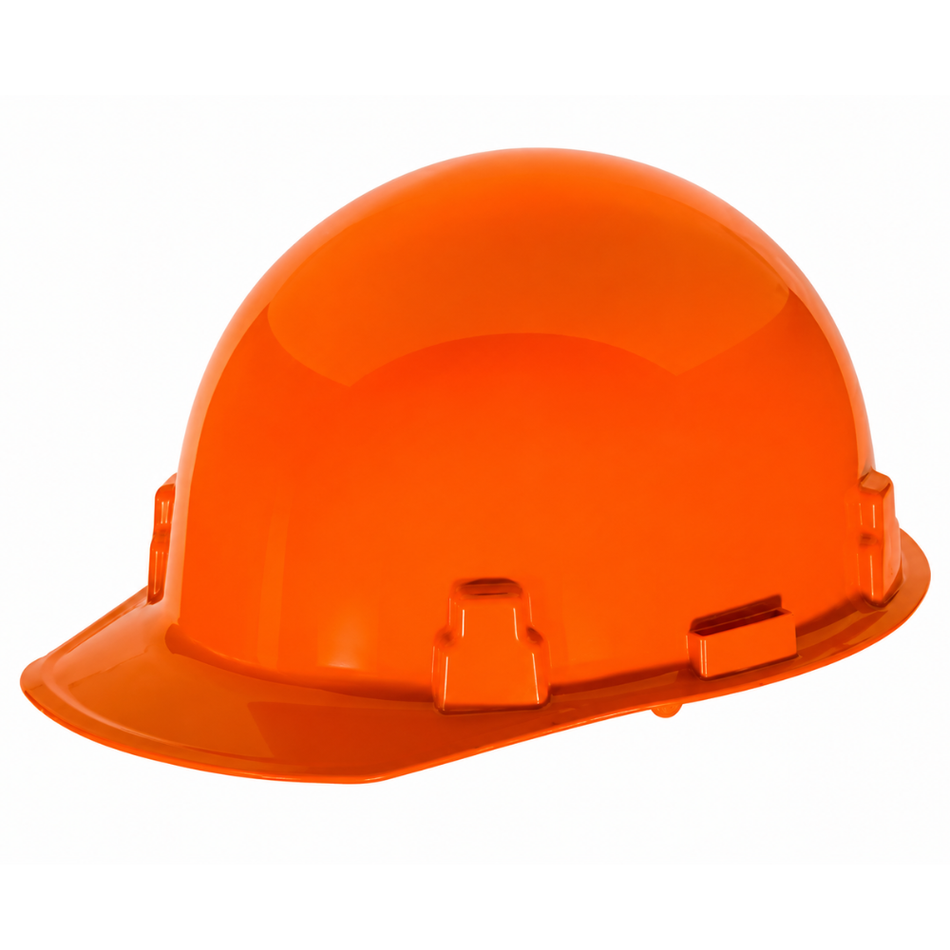 Thermalgard Hard Hat Cap with 1-Touch Suspension, Bright Orange - MSA
