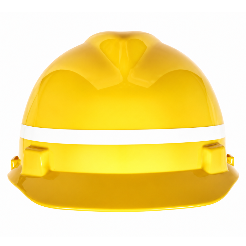 Non-Reflective Helmet Striping, White, 1/2 x 26 in - MSA