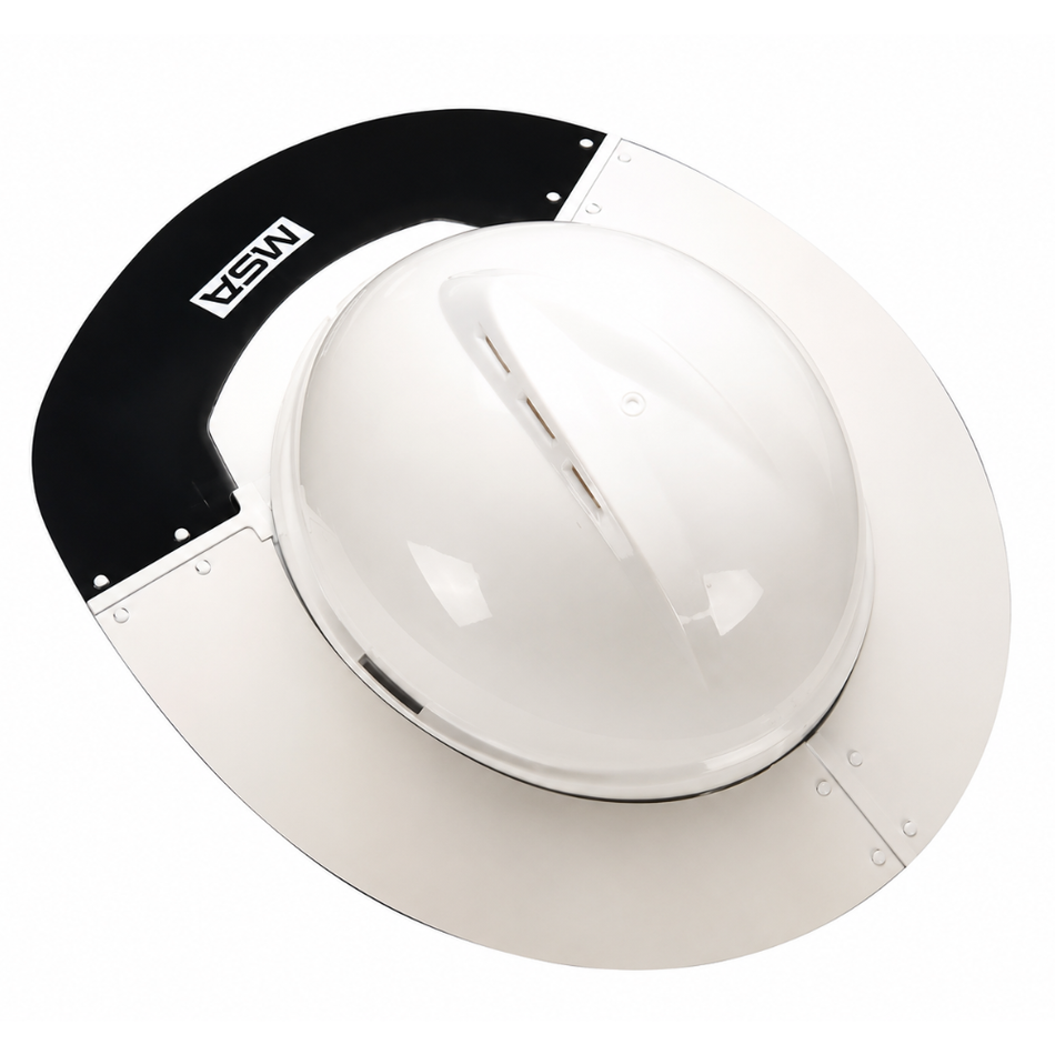 Sun Shield for V-Gard 500 Caps, Clear, One Size Fits All - MSA