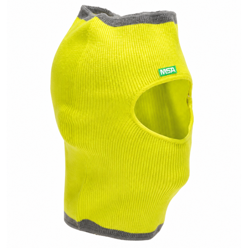 V-Gard Winter Liner Knit Hat/Cap Cover, Yellow-Green, 12-Pack - MSA
