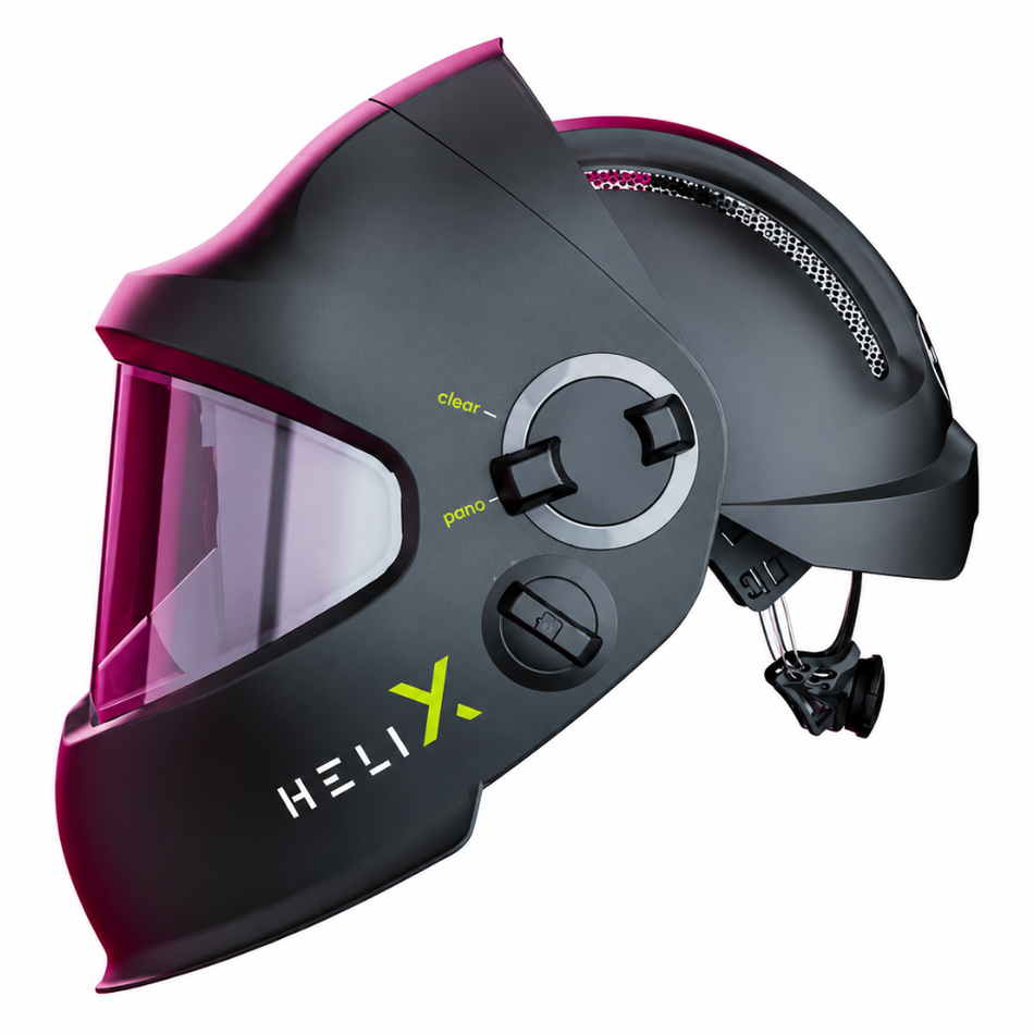 Helix Quattro Slide-Up Welding & Grinding Helmet with Safety Cap - MSA