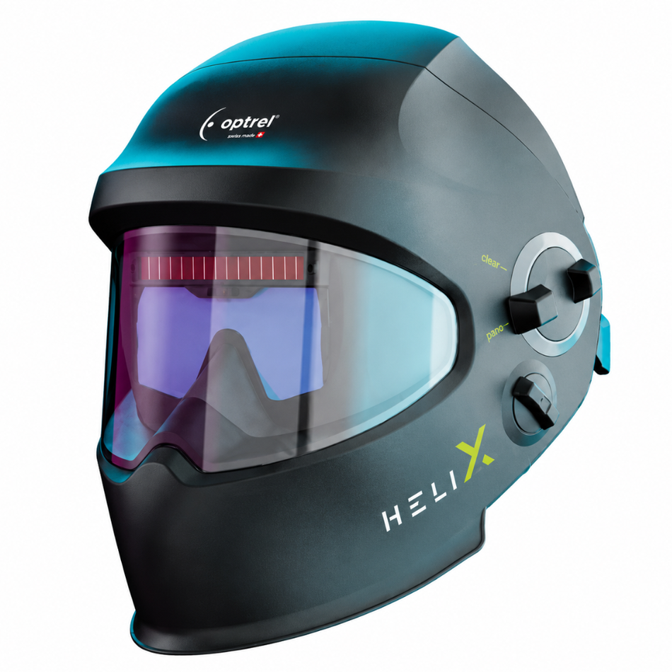 Helix CLT Slide-Up Welding & Grinding Helmet with Safety Cap - MSA