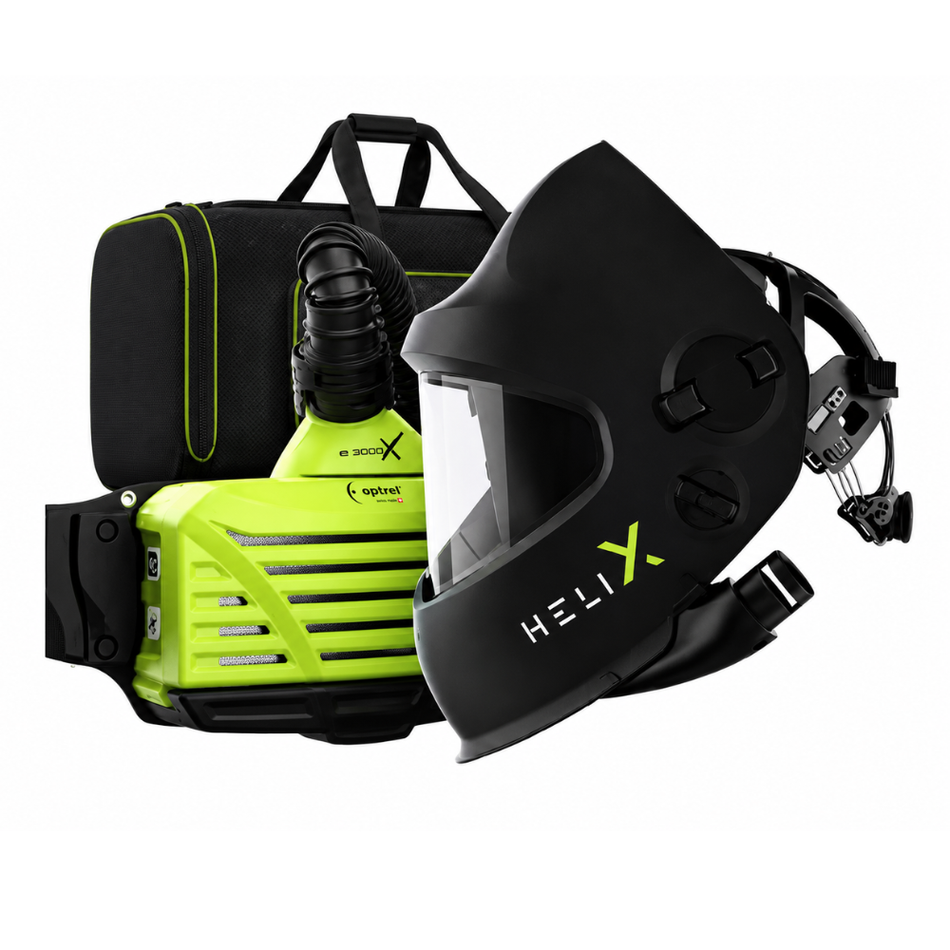 Helix Pure Air e3000X PAPR Kit with CLT Welding Helmet - MSA