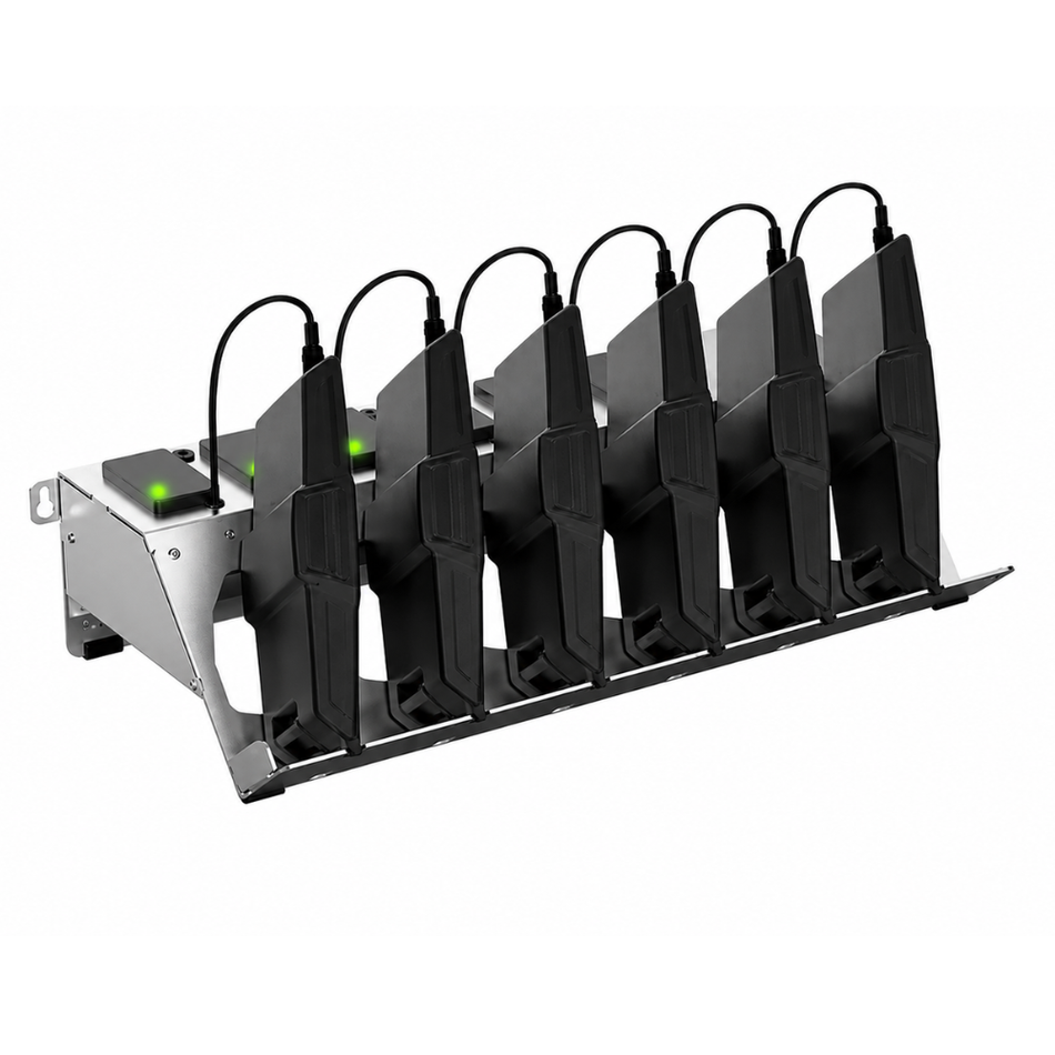 e3000X PAPR 6-Bay Lithium-Ion Battery Charger with US Power Plug – MSA