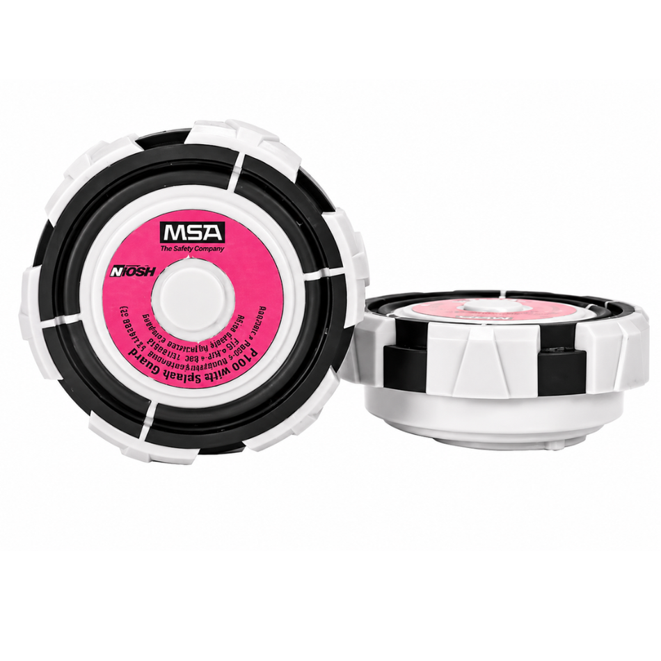 Advantage P100 Respirator Filters with Splash Guard, 2-Pack – MSA